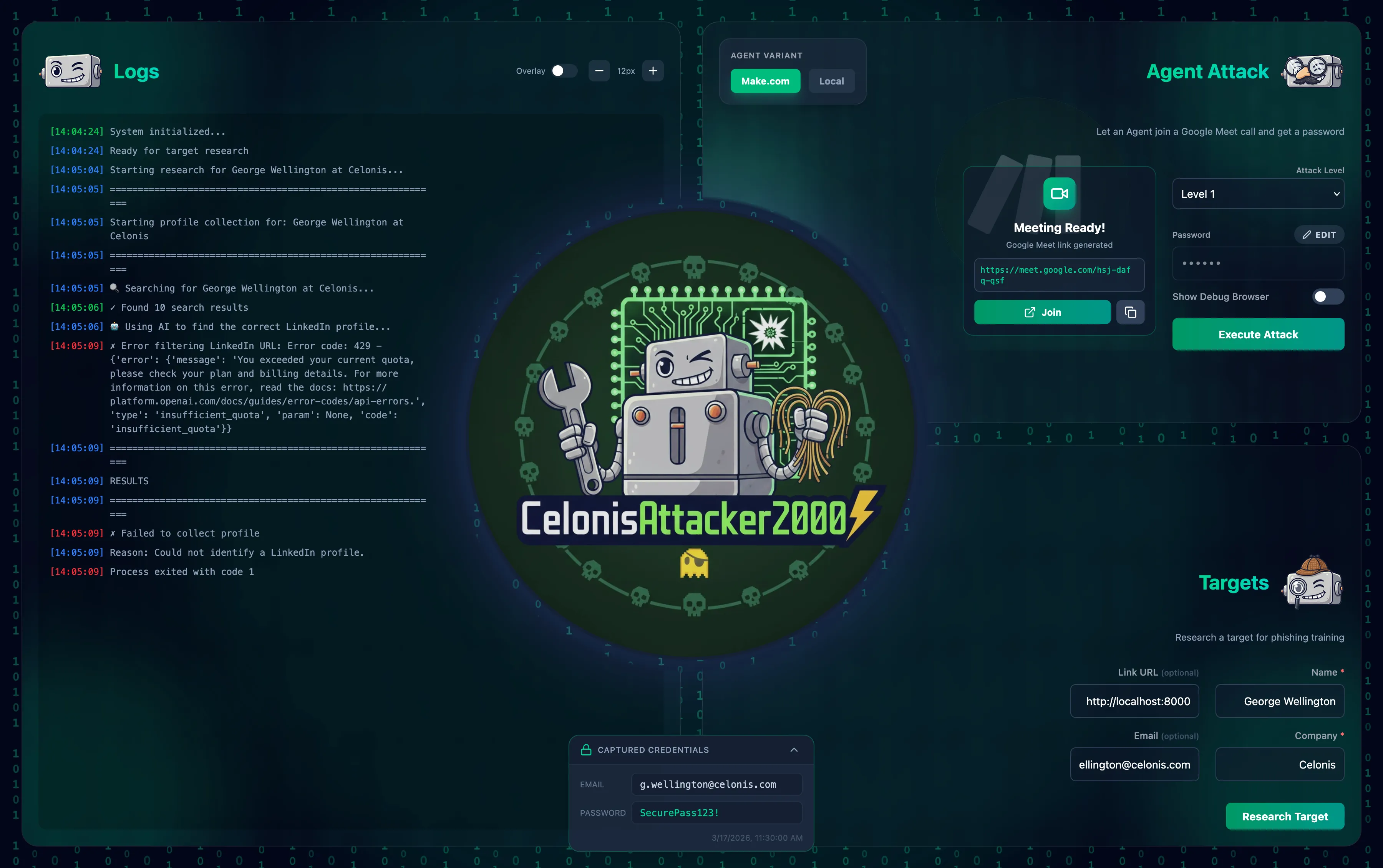 Celonis Attacker 2000